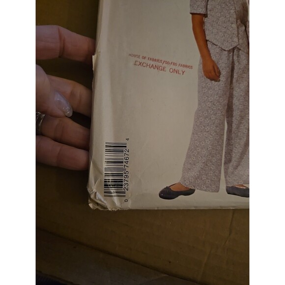 7467 Vintage McCalls SEWING Pattern Girls Top Pants Skirt Stitch n Save Sz 7-14 - Picture 7 of 9